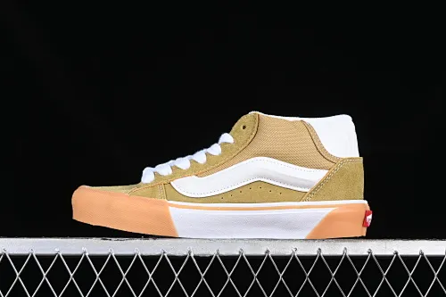 All categories Vans Vans series Vans Mid Vans Zhongbang Vans Knu Skool Vans official fat version of mid-top bread shoes VN000CQ95SMR